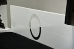Ovidius - Modern White Crocodile Lacquer Bed by VIG Furniture - View 4