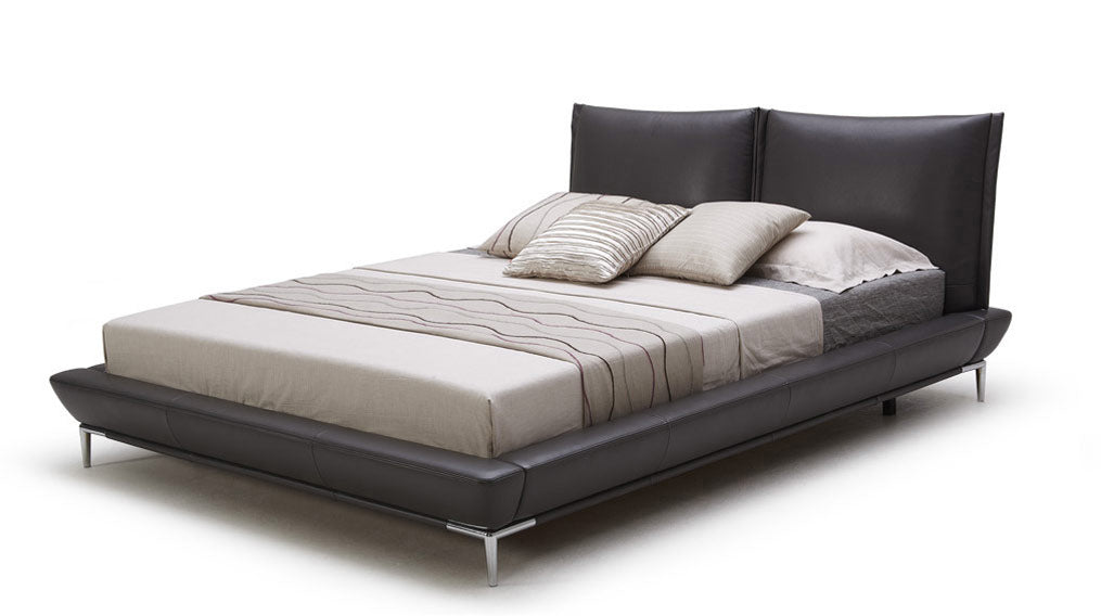 Queen Loft Modern Eco-Leather Platform Bed by VIG Furniture - View 1