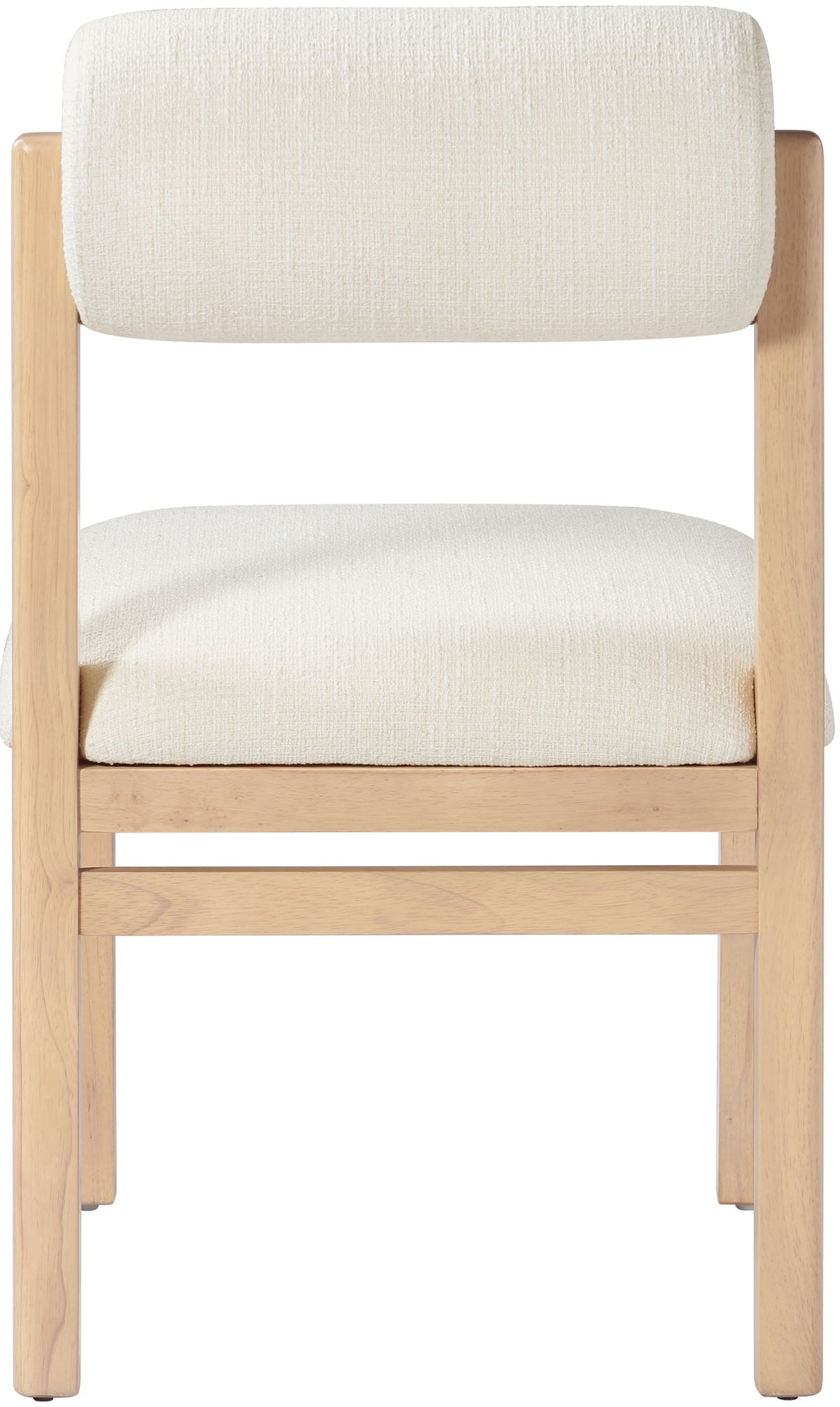 Roundhill - Fabric Dining Chair (Set of 2) - Natural Frame
