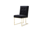 Legend Modern Black & Gold Dining Chair (Set of 2) by VIG Furniture - View 4