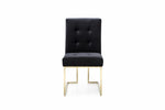 Legend Modern Black & Gold Dining Chair (Set of 2) by VIG Furniture - View 2