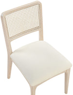 Atrium - Upholstered Seat Dining Chair With Brushed Natural Base (Set of 2)