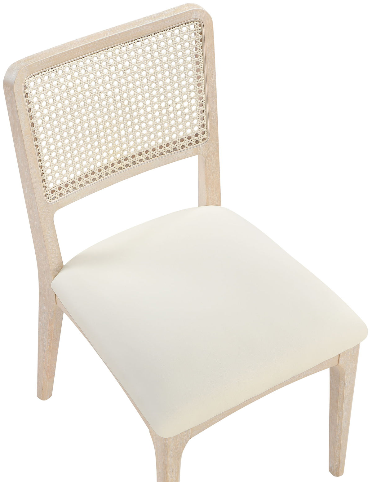 Atrium - Upholstered Seat Dining Chair With Brushed Natural Base (Set of 2)