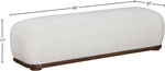Calum - Bench - Dark Brown Frame