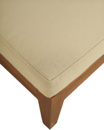 Mirella - Water Resistant Fabric Upholstered Outdoor Patio Chaise Lounge