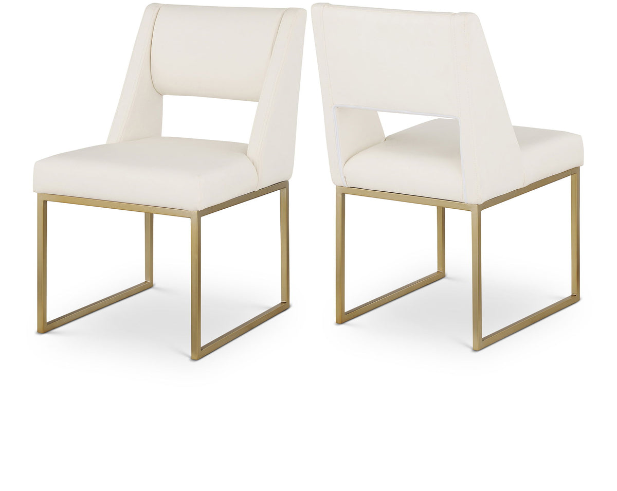Jayce - Dining Chair (Set of 2), Gold Base