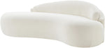 Caspian - Chenille Fabric Upholstered Loveseat