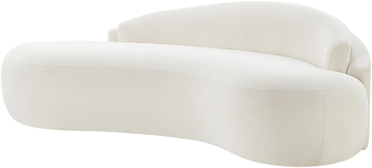 Caspian - Chenille Fabric Upholstered Loveseat