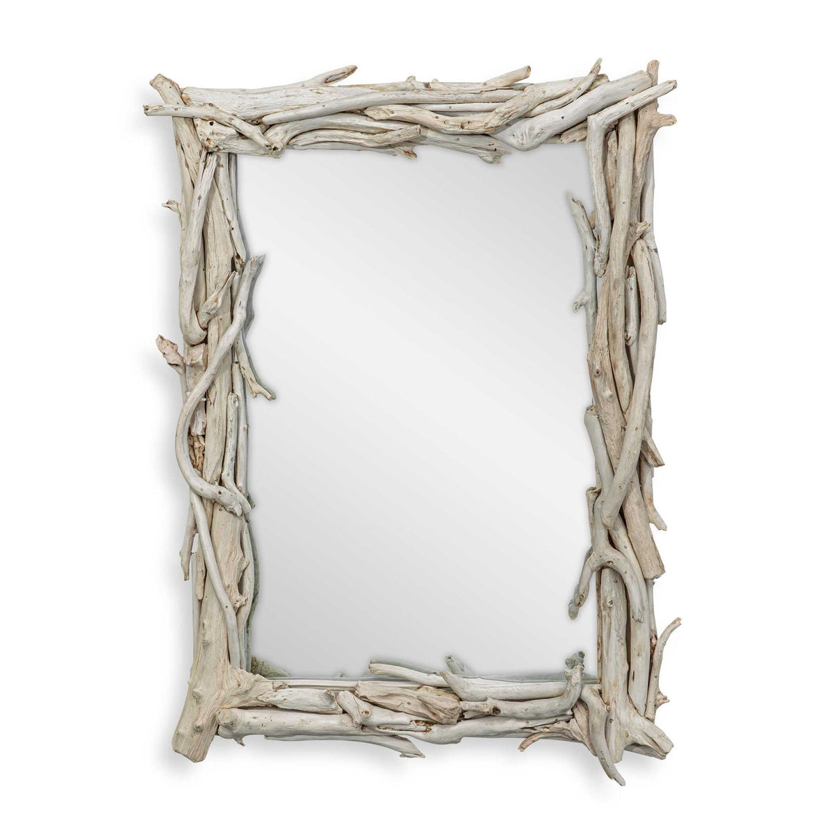 Rooted - Reflection Mirror - Bleached Teak