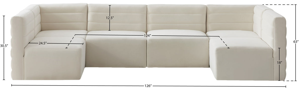 Quincy - 6 Piece Modular Sectional