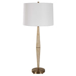 Palu - Travertine Table Lamp - Beige