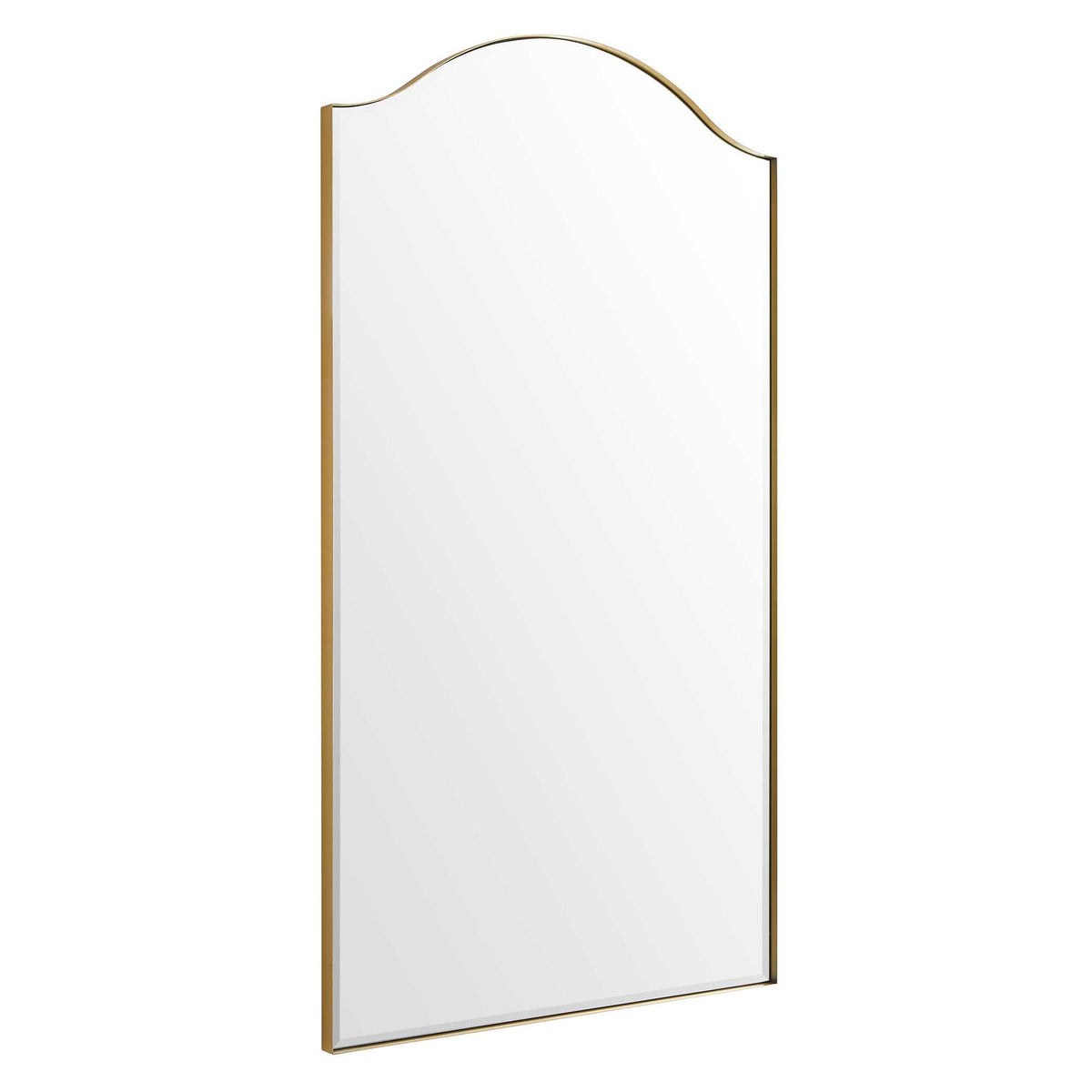 Mallorca - Arch Mirror - Brass