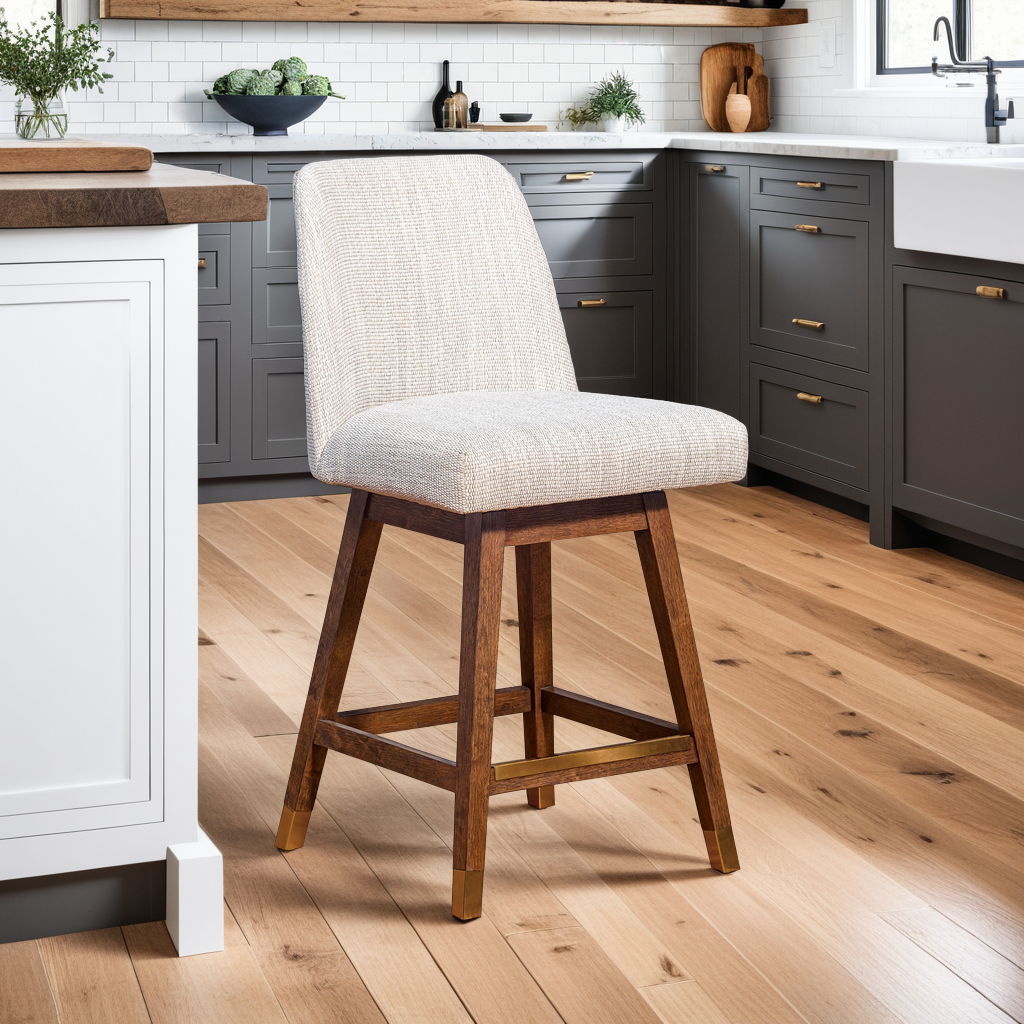 Amelia - Swivel Counter Stool
