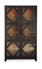 Big Sky - Display Cabinet - Black / Light Brown