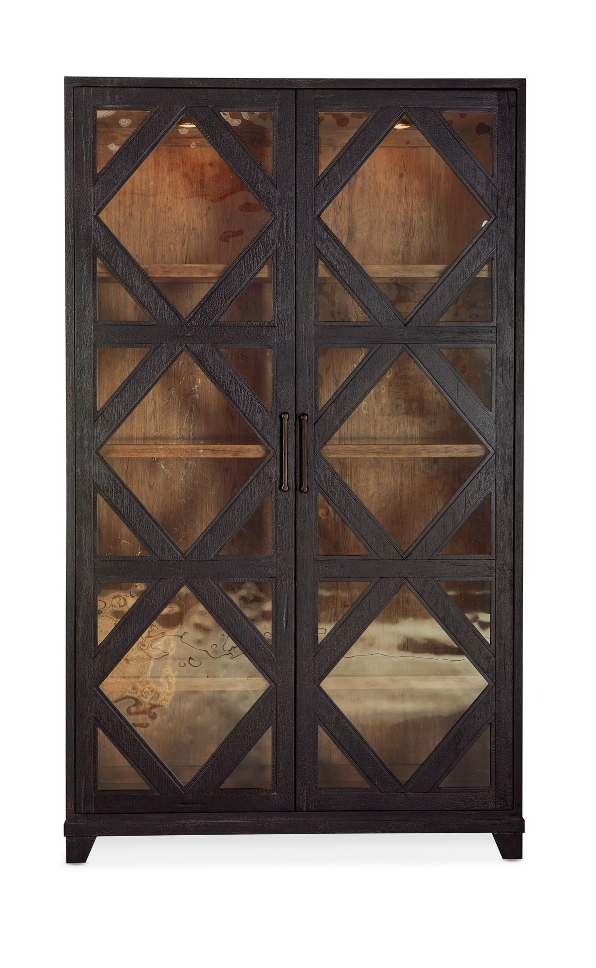 Big Sky - Display Cabinet - Black / Light Brown