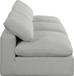 Comfy - Linen Modular Armless Sofa 3 Seats