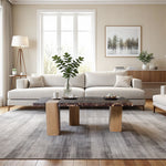 Ravenna - Marble/Stone Coffee Table - Burgundy