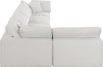 Comfy - 5 Piece Linen Modular Sectional