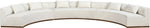 Avanti - Chenille Fabric Upholstered 3 Piece Modular Sectional