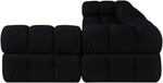 Orin - Fabric Velvet 4 Piece Modular Sectional