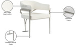 Madelyn - Dining Chair (Set of 2) - Brushed Chrome