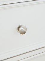 Fortman - Five Drawer Chest - White