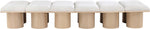 Pavilion - 12 Piece Modular Bench With Natural Base