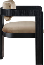 Sacha - Velvet Dining Chair With Black Base (Set of 2)
