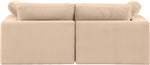 Comfy - Velvet Modular Sofa 2 Seats
