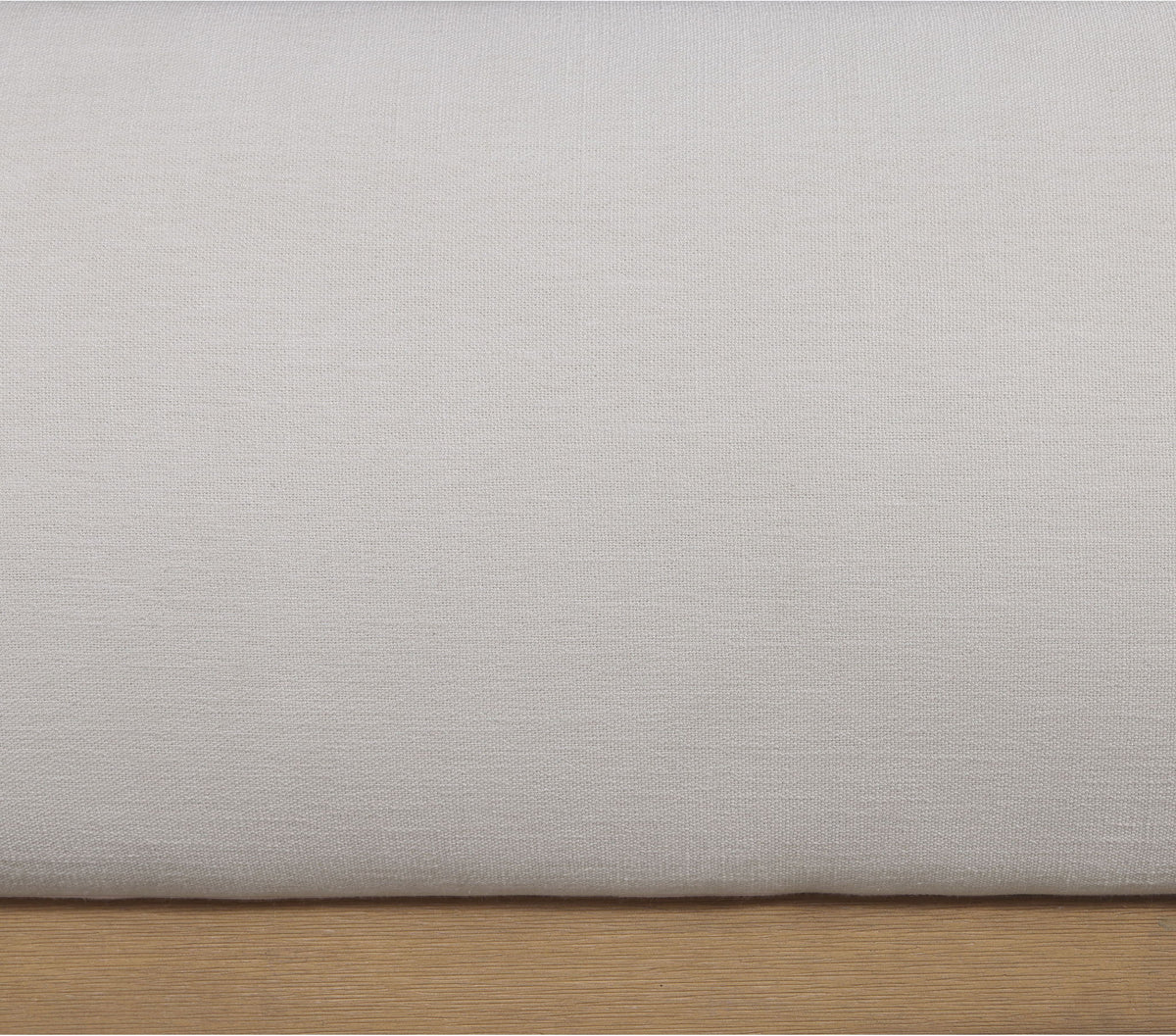 Vaughn - Linen Bed With Natural Base