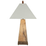 Lit Pyramid - Table Lamp - Beige
