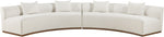 Avanti - 182.5" Chenille Fabric Upholstered 2 Piece Modular Sectional