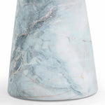 Zara - Indoor / Outdoor Side Table - Blue / White