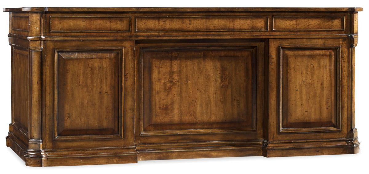 Tynecastle - Executive Desk - Dark Brown