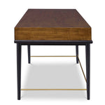 Glide - Desk - Gold / Woodtone