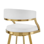 Saturn - Counter Height Bar Stool - Gold