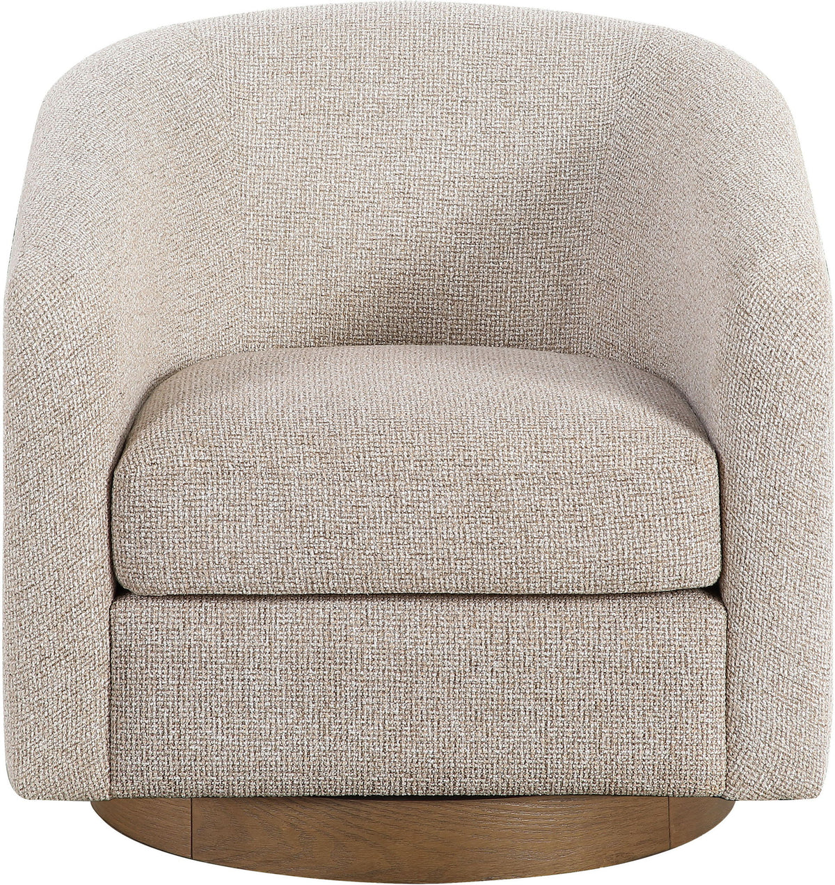 Modra - Performance Fabric Upholstered Swivel Accent Chair