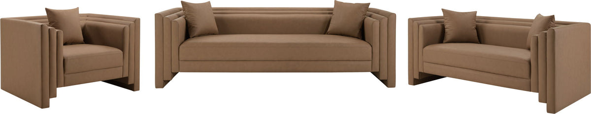Everett - Vegan Leather Upholstered Sofa