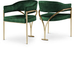 Madelyn - Dining Chair (Set of 2) - Brushed Brass