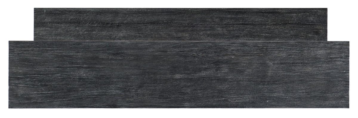 Melange - Halen Nesting Sofa Tables - Black