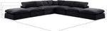 Comfy - 7 Piece Velvet Modular Corner Sectional