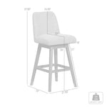 Amelia - Swivel Counter Stool