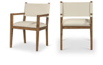 Avon - Vegan Leather Dining Arm Chair