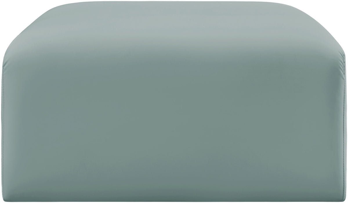 Arc - Faux Leather Ottoman