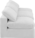 Comfy - Velvet Modular Armless Sofa 3 Seats
