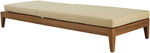 Mirella - Water Resistant Fabric Upholstered Outdoor Patio Chaise Lounge