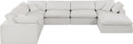 Comfy - 7 Piece Linen Modular Sectional With Chaise
