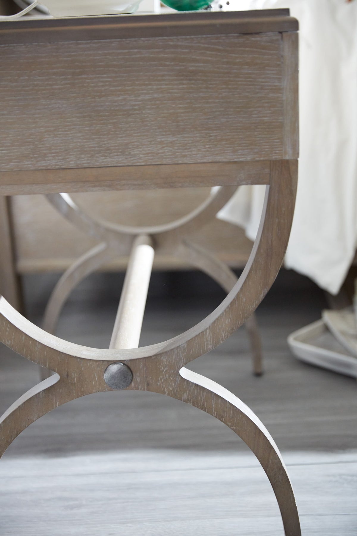 Affinity - Leg Nightstand - Gray