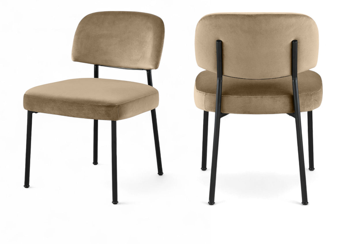 Zarelle - Performance Fabric Upholstered Dining Chair (Set of 2)