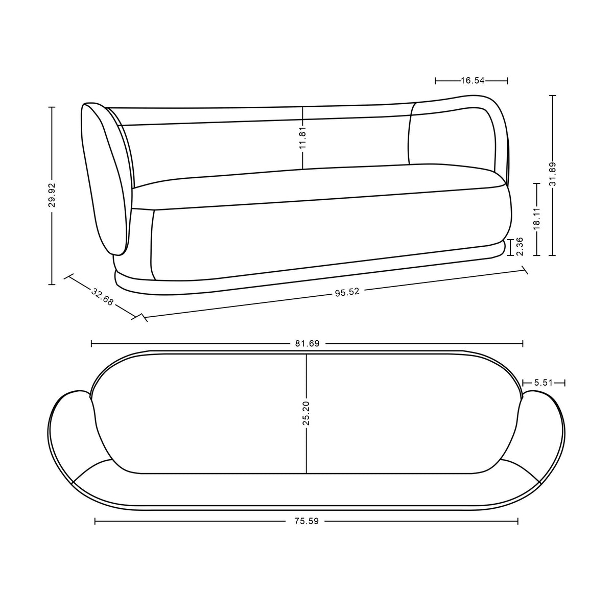 Manhattan Siri - Sofa